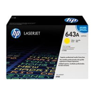 HP 643A Gelb LaserJet Tonerpatrone (Q5952A) 