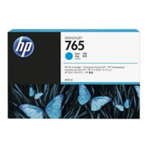 HP 765 Cyan Tintenpatrone 