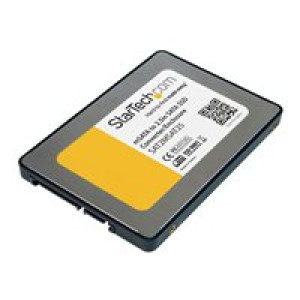 STARTECH.COM 6,35cm 2,5zoll SATA auf Mini SATA Adapter - externes mSATA SSD Festplattengehäuse 
