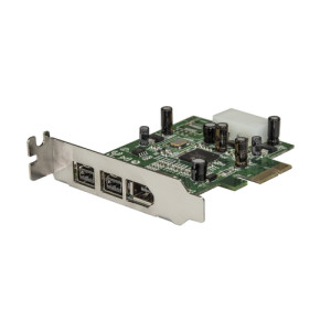 STARTECH.COM 3 Port 800+400 FireWire PCI Express Schnittstellen Combo Karte - Low Profile 