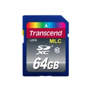  TRANSCEND 64GB SDXC Class10 CARD (MLC)Industrie  