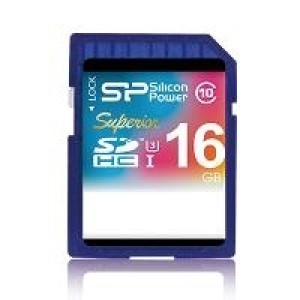  SILICON POWER SD Card 16GB Silicon Power UHS-1 (U3) Superior Retail  
