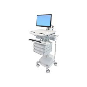  ERGOTRON STYLEVIEW CART WITH LCD ARM,  