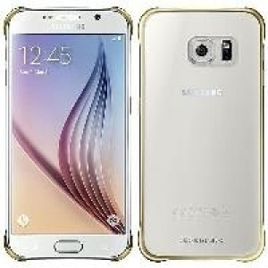 Samsung Clear Cover G920F Galaxy S6 gold 