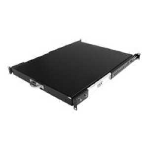 STARTECH.COM Ausziehbarer Fachboden für 19 Zoll Serverschrank - 55cm Sliding Rack Shelf belastbar bi 