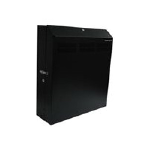 STARTECH.COM 4 HE 19 Zoll Wandschrank Server Rack abschliesbar inklusive 2 Lüfter - max. 68Kg - Rack 