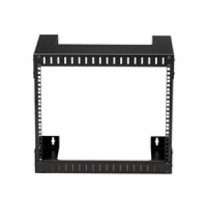 STARTECH.COM 8HE 19 Zoll Open Frame Geräte Rack Wandmontagefähig - 30cm Tief - Wall Mount Rack aus S 