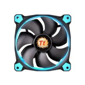  THERMALTAKE RIING 12 LED BLUE CASE FANS Gehäuse kühler 