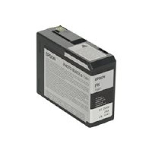 EPSON T5801 Photo schwarz Tintenpatrone 