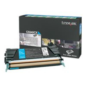 LEXMARK Besonders hohe Ergiebigkeit Cyan Tonerpatrone LCCP, LRP 