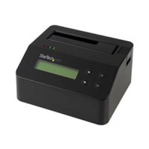 STARTECH.COM USB 3.0 Standalone Eraser Dock für 2.5 Zoll und 3.5 Zoll SATA SSD/HDD Laufwerke - Secur 