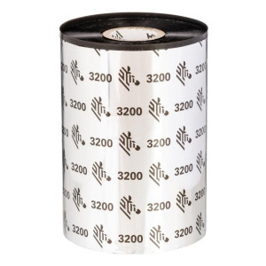 ZEBRA RIBBON 3200 WAX/RESIN 25MM 