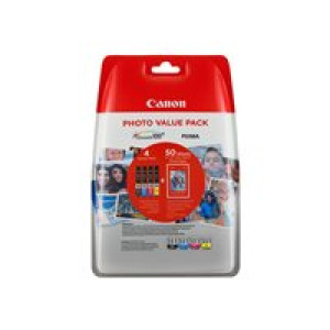 CANON CLI 551 C/M/Y/BK Photo Value Pack 4er Pack Schwarz, Gelb, Cyan, Magenta Tintenbehälter / 