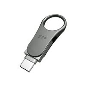  USB-Stick  16GB Silicon Power  C80  3.0 Silver Type-C Ready  