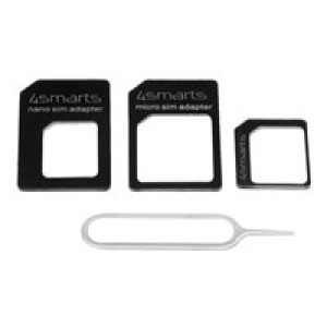 4SMARTS Universal SIM-Adapter Set 3 Stück 