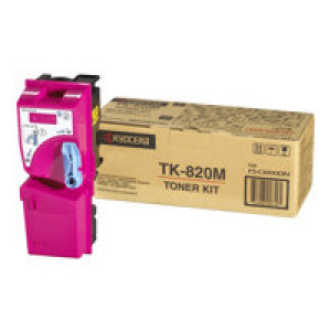 KYOCERA TK 820M Magenta Tonerpatrone 