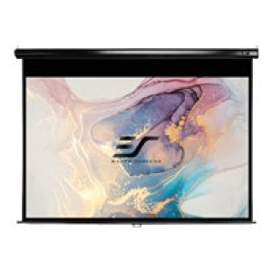 Elite Screens Rollo   1:1  178*178cm Manual         schwarz 