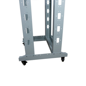 ALLNET 19""Grundgestell, 42HE, B600/T 600mm, Lichtgrau, SRB-Serie 
