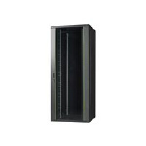 GRAFENTHAL NETWORK RACK NR BLACK 47U - W800 x D800 x H2210, FRONT DOOR WITH - 