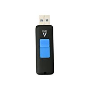  V7 8GB FLASH DRIVE USB 3.0 BLACK  