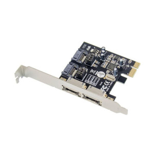 MICROCONNECT 4 port SATA3.0 PCIe card 