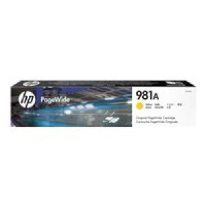 HP 981A Gelb PageWide Tintenpatrone 