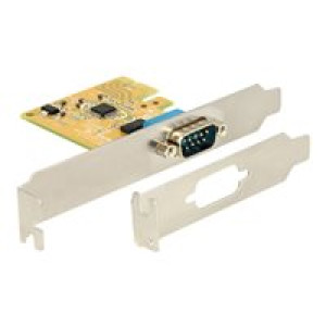 DELOCK PCIe x1 Seriell 1x + Low profil 