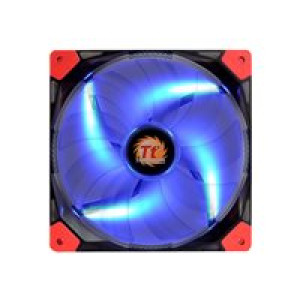  THERMALTAKE Luna 14 - Ventilator - 14 cm - 1000 U/min - Schwarz - Rot - LED - Blau (CL-F021-PL14BU-A Kühler 