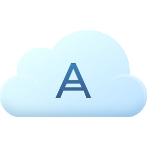 ACRONIS Cloud Storage Subscription License  500 GB, 1 Year (1) 