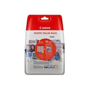 CANON CLI 571 XL C/M/Y/BK Photo Value Pack 4er Pack Schwarz, Gelb, Cyan, Magenta Tintenbehälter / 