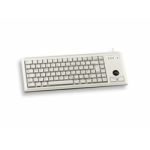  CHERRY G84-4400LUBEU-0 Tastatur USB trackball mit Euro symbol (US) grau Tastaturen 