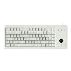  CHERRY G84-4400LPBFR-0 mit Trackball Tastatur hellgrau 2x PS/2 Tastaturen 