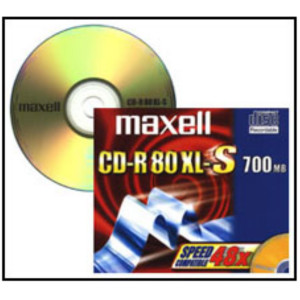  MAXELL CD-R 80Min/700MB 52x IW SP(50)  