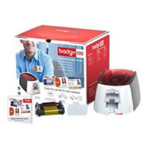 Evolis Badgy 100 - Plastikkartendrucker - Farbe - Thermosublimation/thermische Übertragung - CR-80 C 