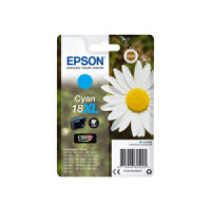 EPSON 18XL XL Cyan Tintenpatrone 