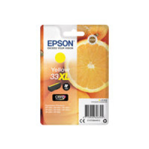 EPSON 33XL XL Gelb Tintenpatrone 