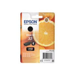 EPSON 33 Schwarz Tintenpatrone 