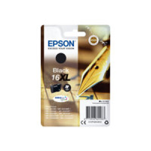 EPSON 16XL XL Schwarz Tintenpatrone 