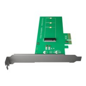 RAIDSONIC ICY BOX IB-PCI208 PCI-Karte unterstuetzt M.2 PCIe SSD zu PCIe 3.0 x4 Host 