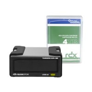  OVERLAND TANDBERG RDX External drive kit  4  TB Cartridge + Software  