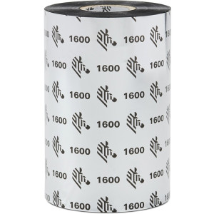 ZEBRA WAX RIBBON 110MM 1600 
