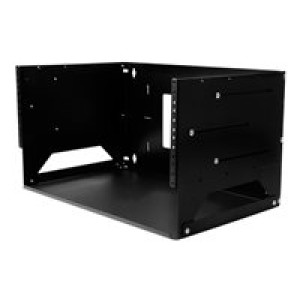 STARTECH.COM Wandmontage Server Rack mit Fachboden - 4HE - Anpassbar von 30,5 cm - 45,7cm 