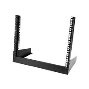 STARTECH.COM 8 HE Desktop Rack - 2 Post Open Frame Rack 