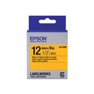 EPSON Ribbon LK-4YBP yellow/black 