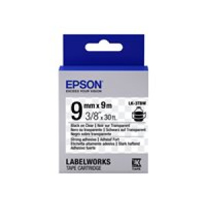 EPSON Ribbon LK-3TBW transparent/black 