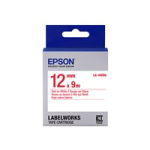EPSON Ribbon LK-4WRN white/red 