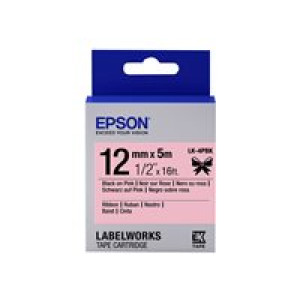 EPSON Ribbon LK-4PBK pink/black 