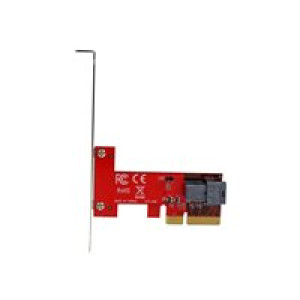 STARTECH.COM x4 PCIe Expansion card to PCIe SFF-8643 for NVMe Based SSD 