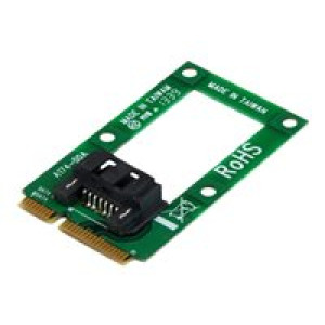 STARTECH.COM mSATA auf SATA Festplatten / SSD Adapter - Mini Serial-ATA zu SATA Konverter 