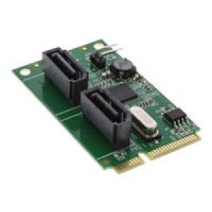 INLINE Mini-PCIe Karte 2x SATA 6Gb/s RAID 0,1,SPAN 